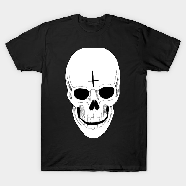 Handsome skull T-Shirt by TuaPortal